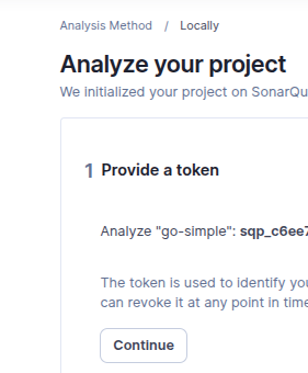 Add SonarQube to the Golang project