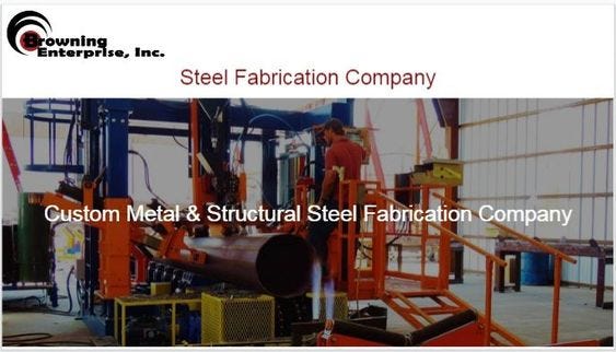 Steel fabrication company Alabama