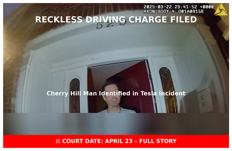 image of Ryan A Toogood on police body cam footage