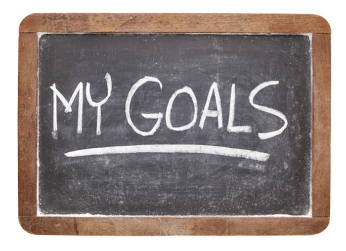 Writing Goals: 2018