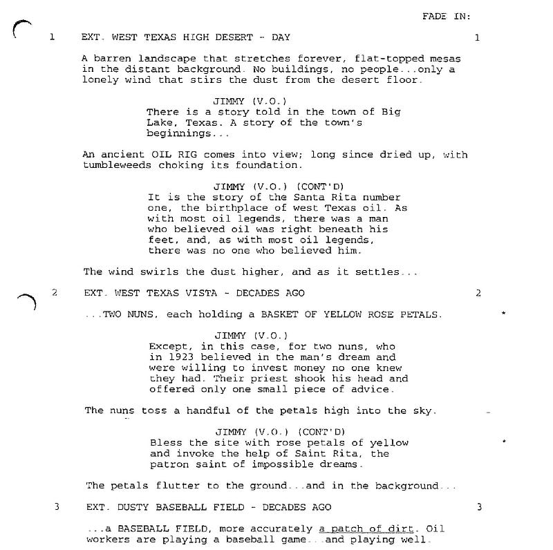 Page One: “The Rookie” (2002)
