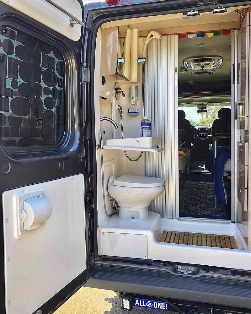 Featured image for How to Use the Bathroom and Take a Shower When You Live in a Van