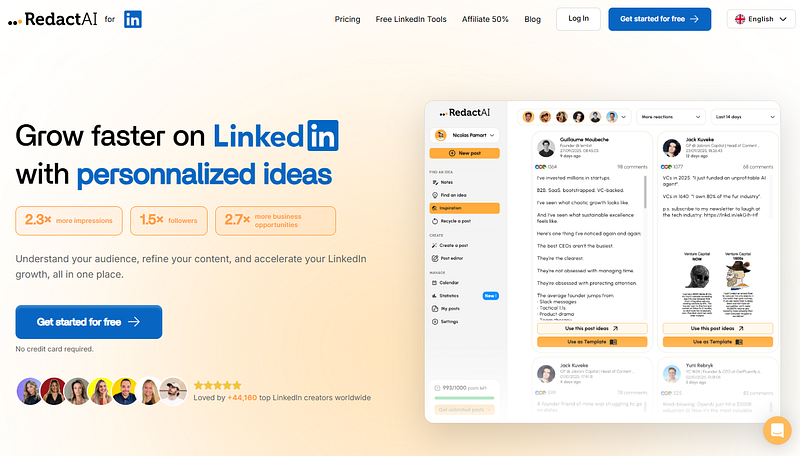 Redact AI For Sale on AISO Blog