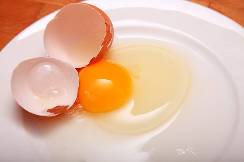How many medium eggs equal one large egg?