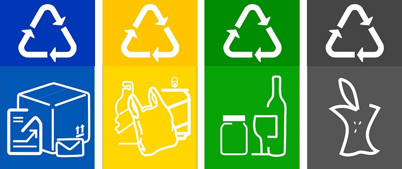 Free Printable Recycling Labels For Bins Razvan D Toma Medium