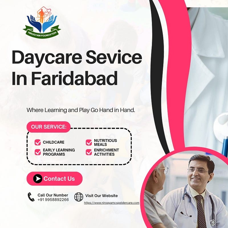 daycare sevice in faridabad