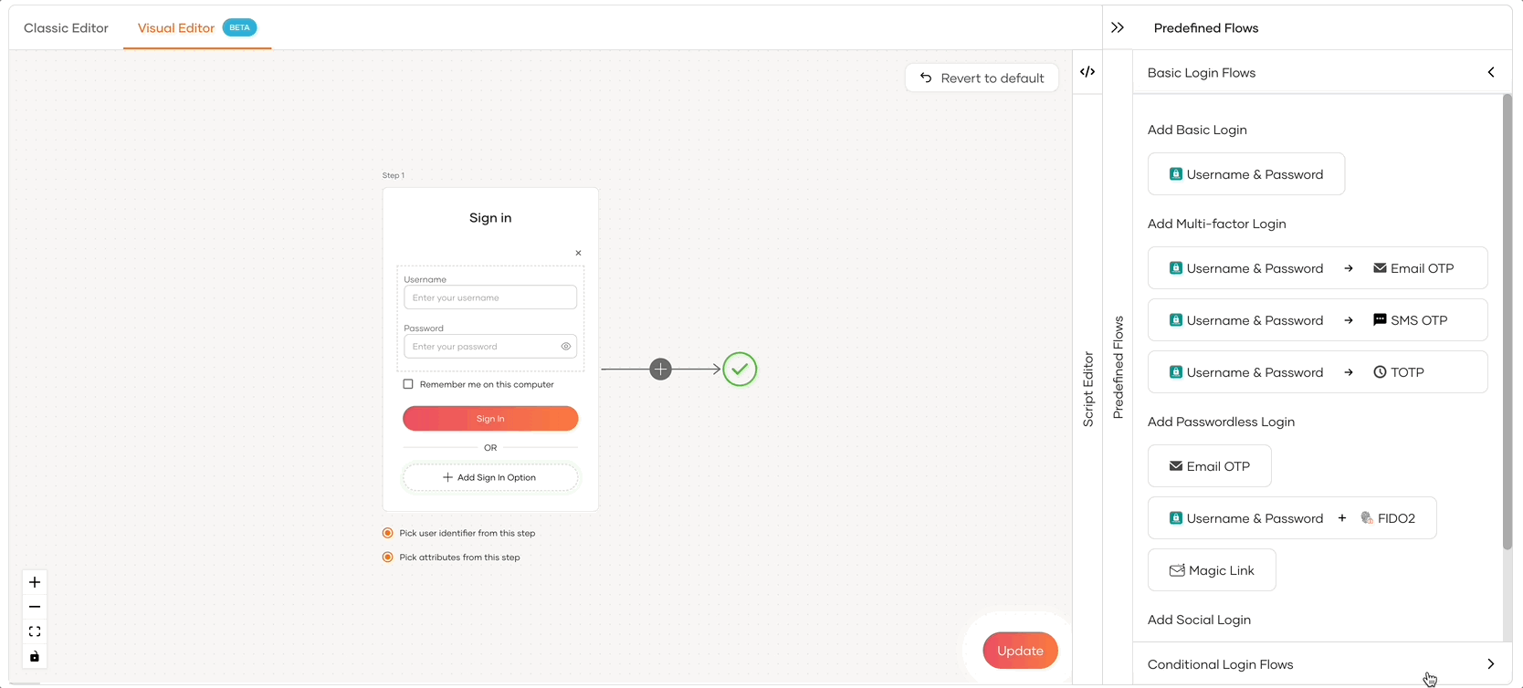 Conditional Login Flows