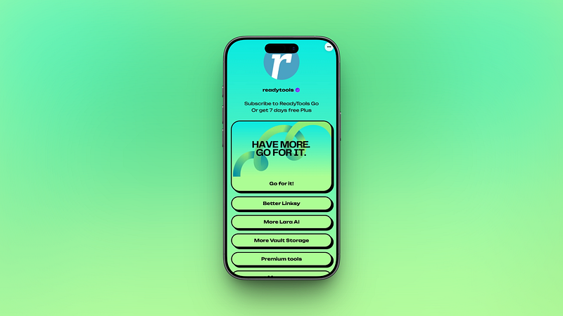 Level Up Your Link in Bio: The All-New Linksy by ReadyTools
