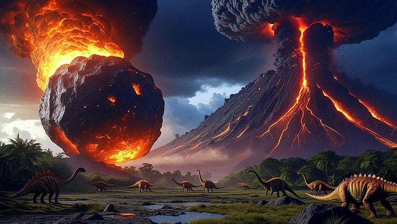 Beyond the Impact: Rethinking the Dinosaur Extinction through a Multi-Causal Lens