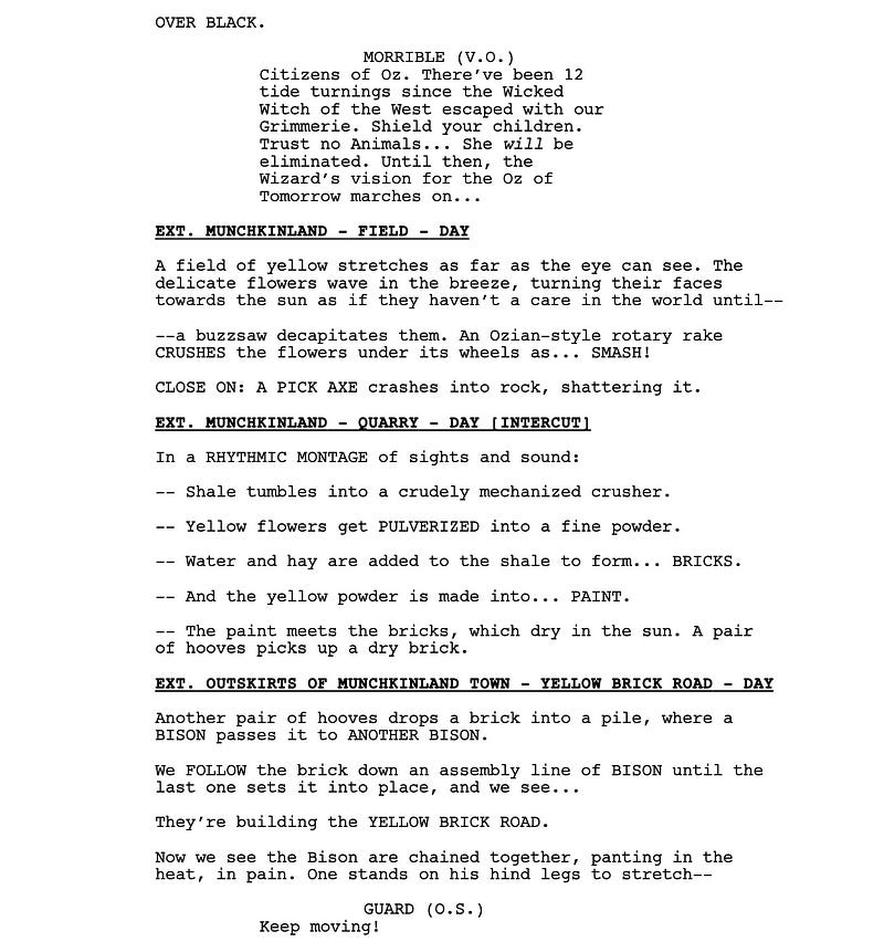 Page One: “Wicked: For Good” (2025)