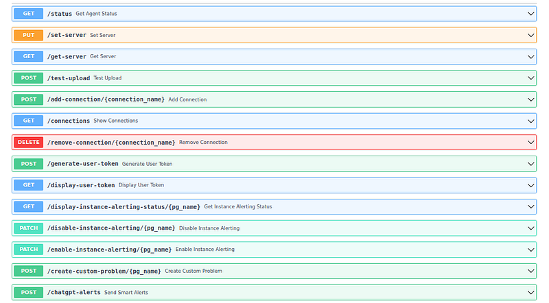 FastAPI endpoints