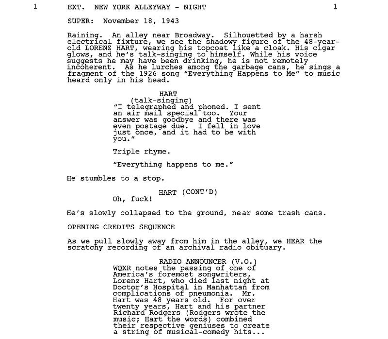 Page One: “Blue Moon” (2025)