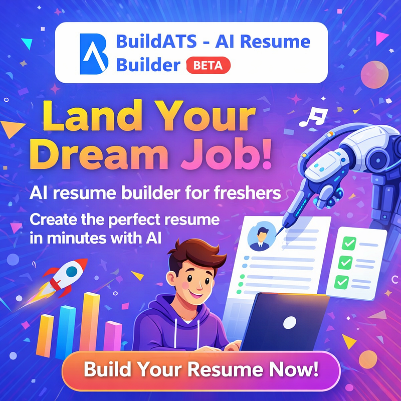 AI resume builder for freshers