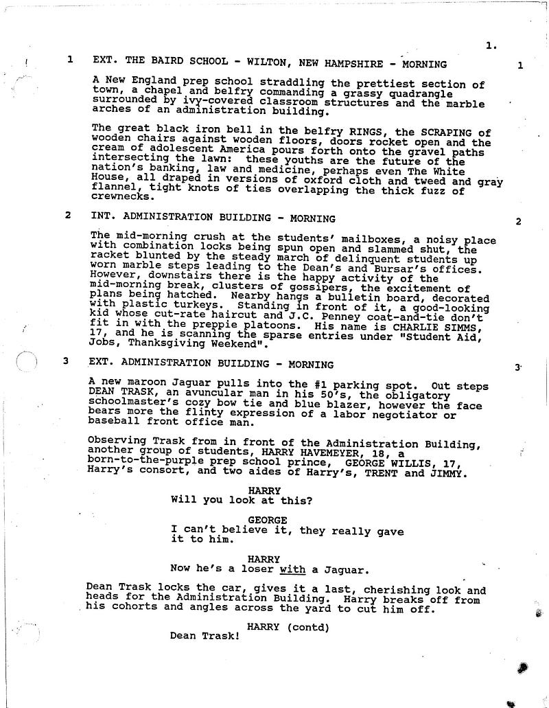 Page One: “Scent of a Woman” (1992)