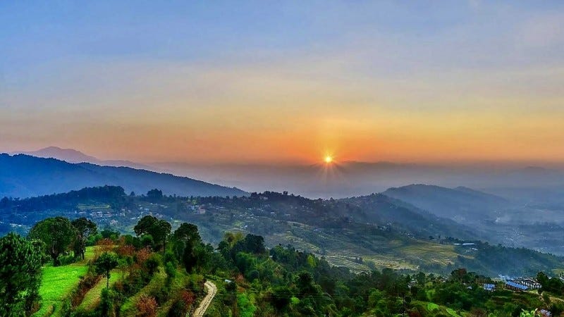 Nagarkot hill is one of the best attractions in Nepal