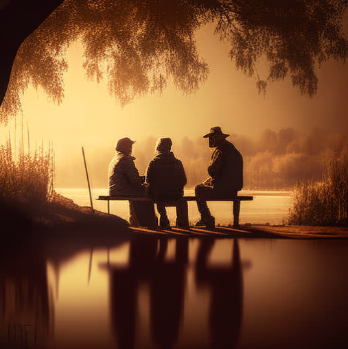 A Meeting by the Lake