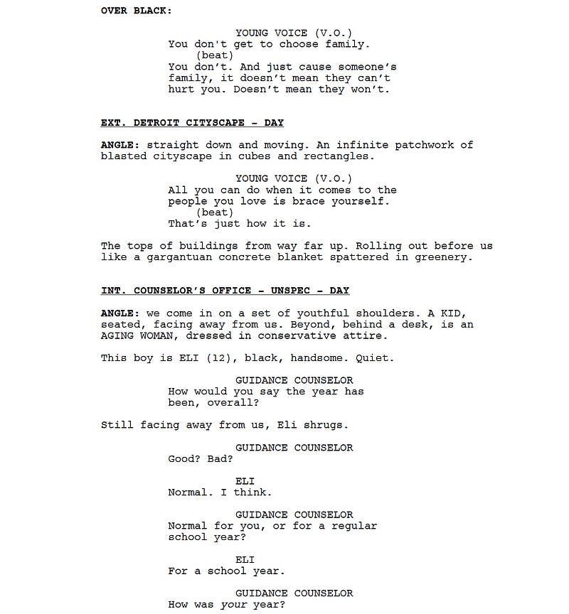Page One: “Kin” (2018)