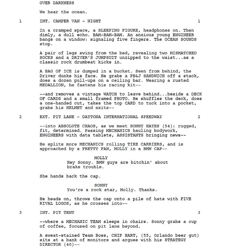 Page One: “F1: The Movie” (2025)