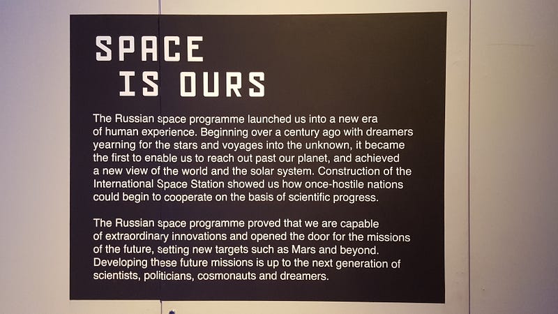 Picture taken at the London Science Museum’s fantastic [Cosmonauts exhibition](http://www.sciencemuseum.org.uk/visitmuseum/Plan_your_visit/exhibitions/cosmonauts.aspx).