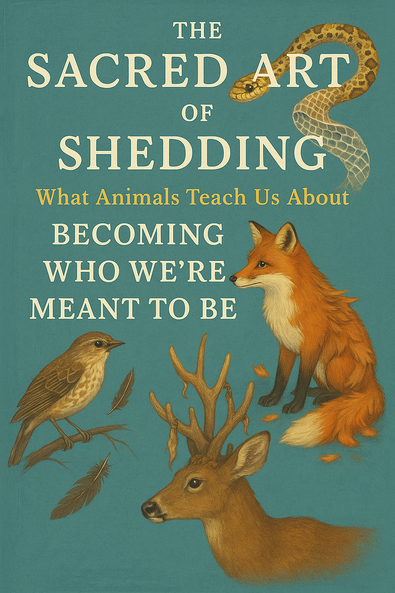 The Sacred Art of Shedding: What Animals Teach Us About Becoming Who We’re Meant to Be