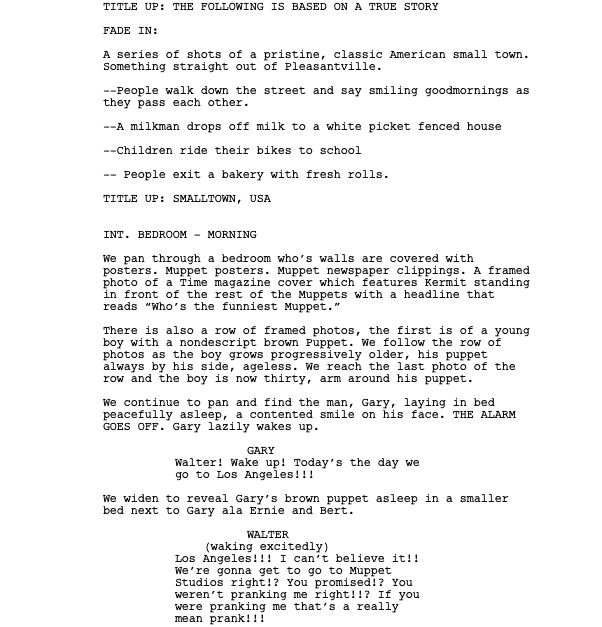 Page One: “The Muppets” (2011)