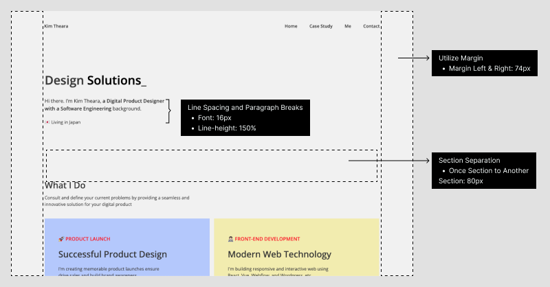 Utilizing Whitespace in Website Design