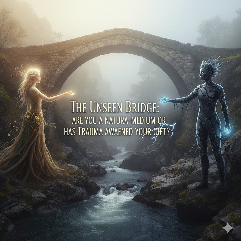 The Unseen Bridge: Are You a Natural-Born Medium or Has Trauma Awakened Your Gift?