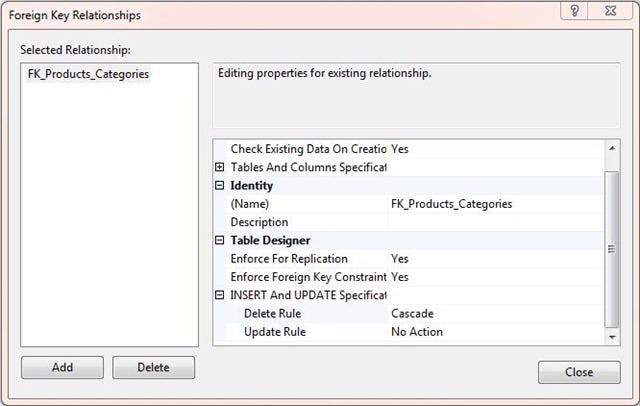 SQL Server Foreign Key Update and Delete Rules Aram Koukia