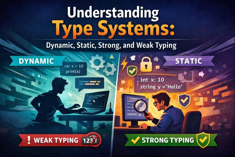 Understanding Type Systems: Dynamic, Static, Strong, and Weak Typing