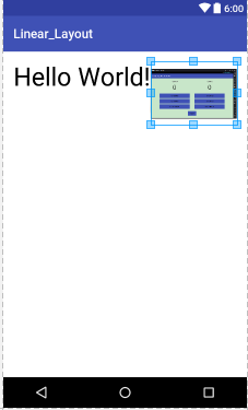 Contoh Linear Layout 