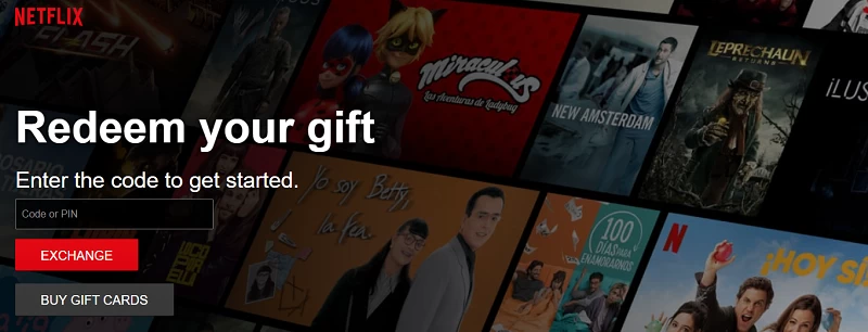 Netflix Colombia Gift Card
