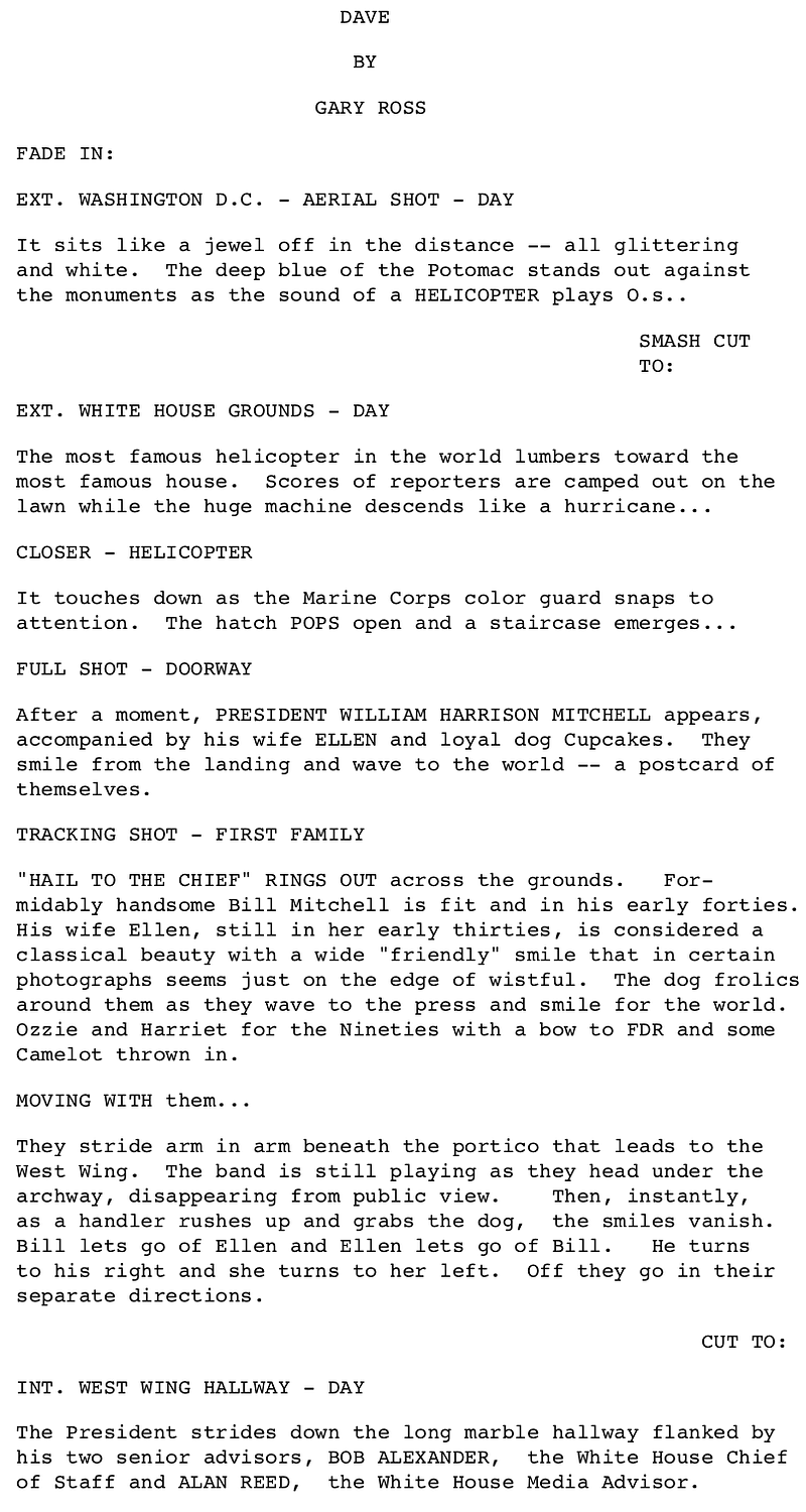 Page One: ‘Dave’ (1993)