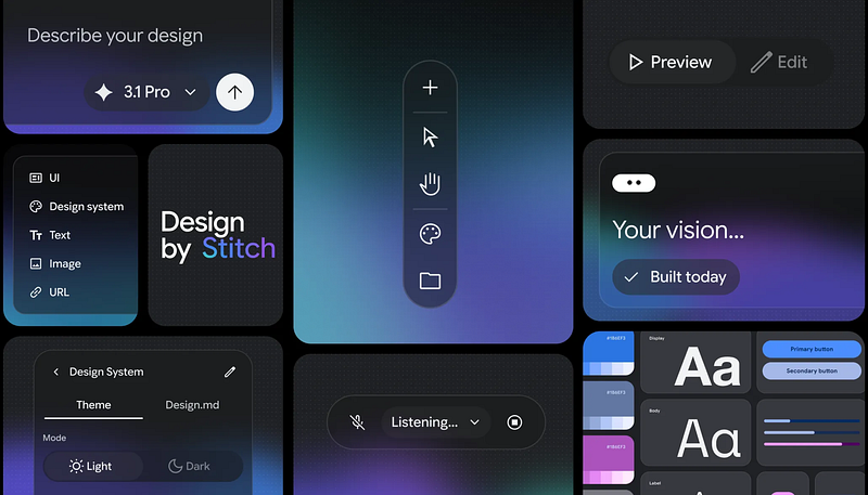 Google Just Introduced “Vibe Design” with Stitch. Here’s What It Means for UI Designers
