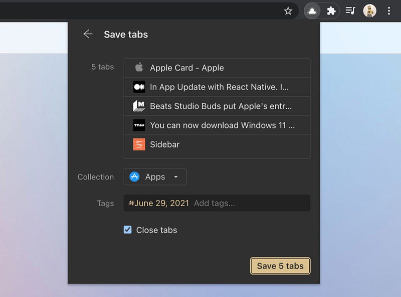 Save All Tabs