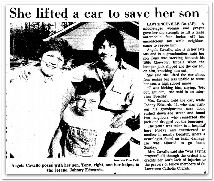Newspaper Clipping from Springfield Union (Springfield, Massachusetts), 14 April 1982, page 25