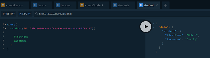 MongoDB and GraphQL in the Nestjs