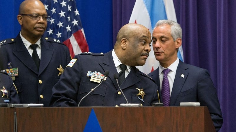 Image result for demoralized chicago cops