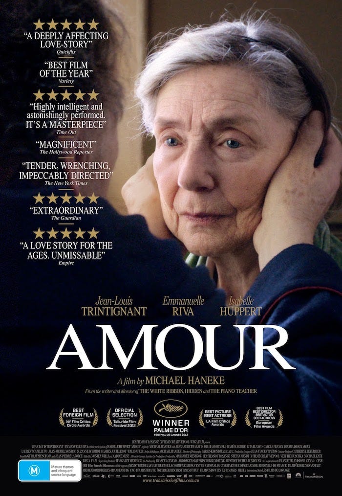 30 Days of Screenplays, Day 7: “Amour”