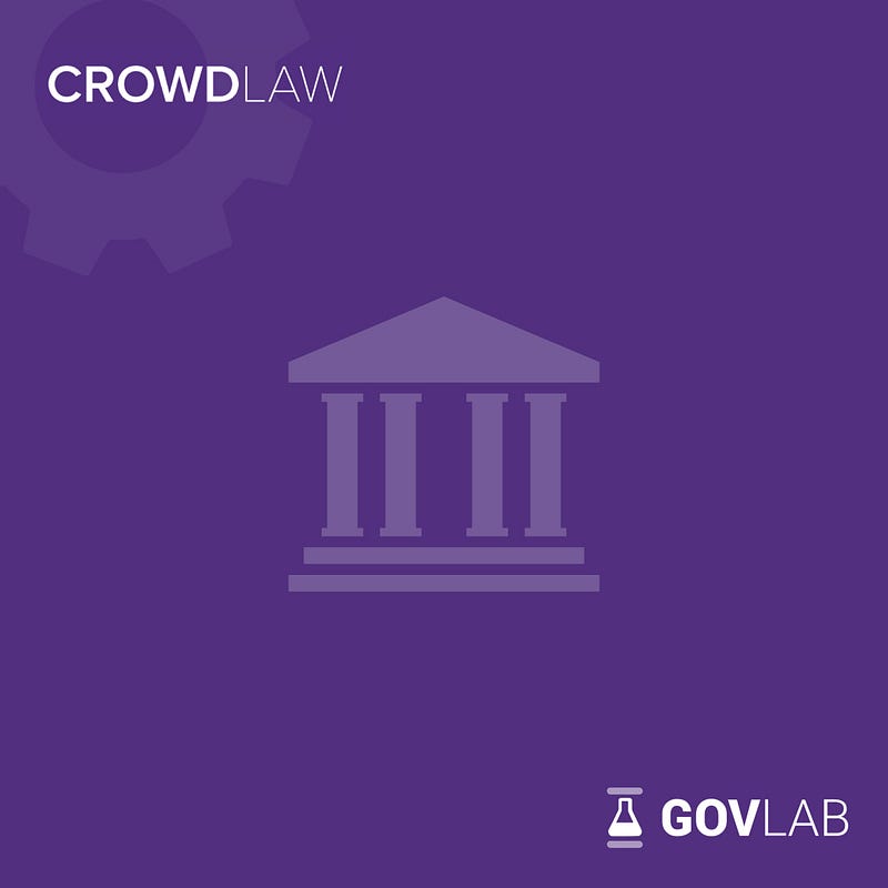 3 10 Recommendations For Designing Better Crowdlaw Initiatives