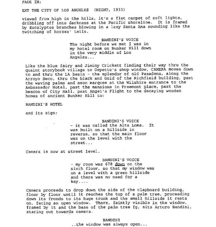 Page One: “Ask the Dust” (2006)