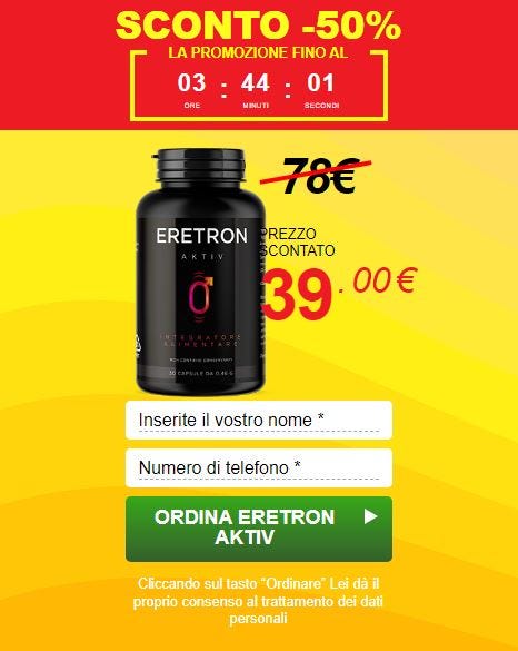 Recensione di Eretron Aktiv Pillole Stimola la libido e la resistenza? Vantaggio, Truffa, Sconto, Prezzo, Amazon!