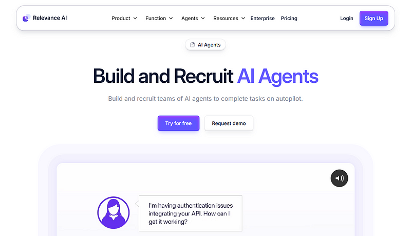 Relevance AI Agent Builder