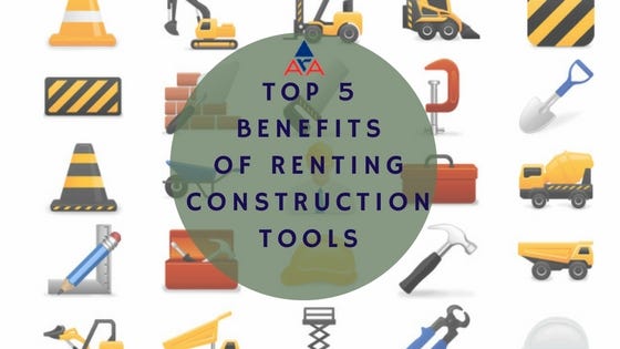 Топ 5 преимуществ аренды строительных инструментов
