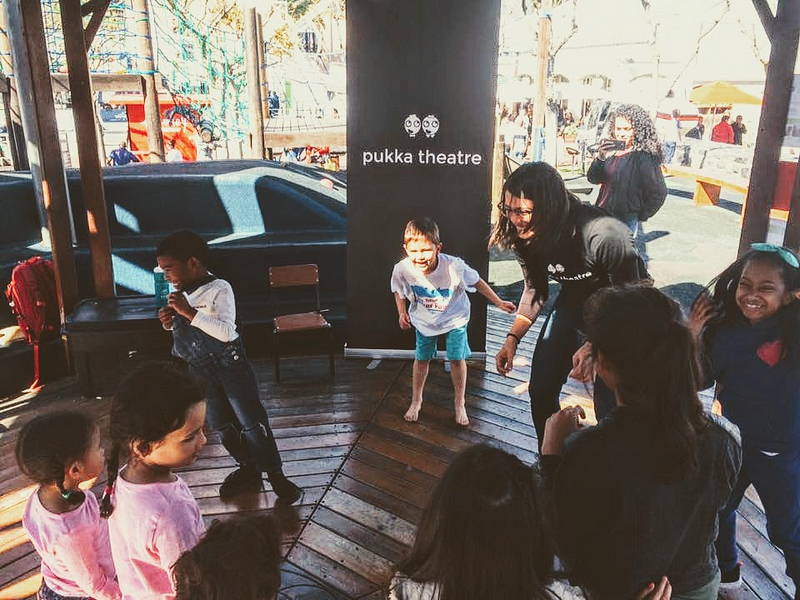 “Where the Wild things Are” Story Acting Workshop at V&A Waterfront