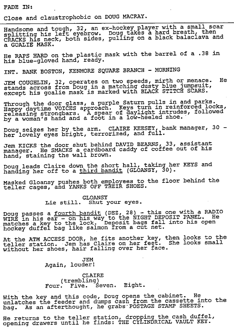 Page One: “The Town” (2010)