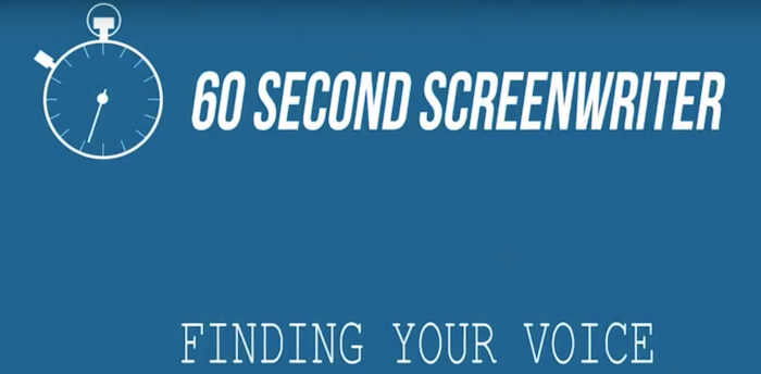 60 Second Screenwriter