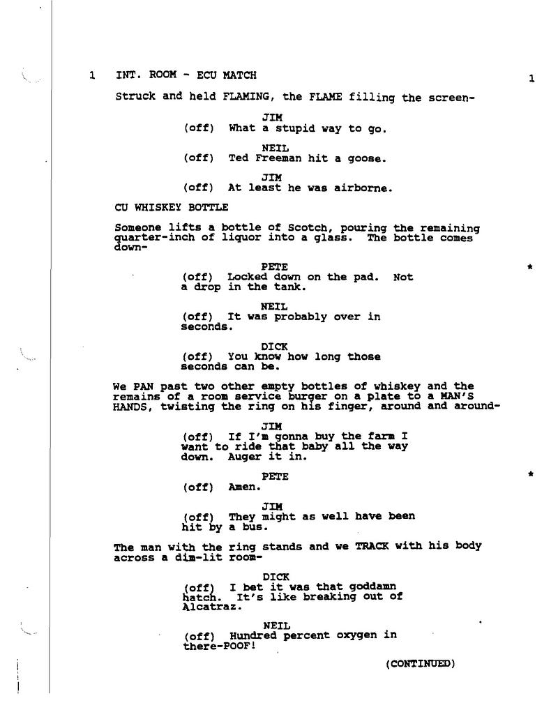 Page One: “Apollo 13” (1995)