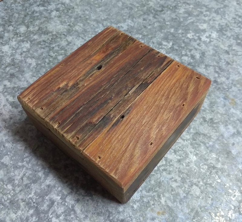 a wood object in need of a good rub down with oil