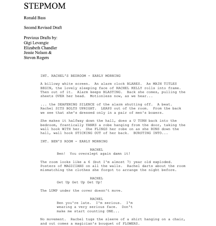 Page One: “Stepmom” (1998)