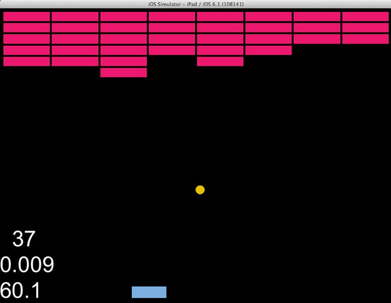 Mobile arkanoid